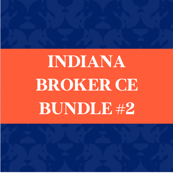 Indiana Broker CE 12-Hour Package #2