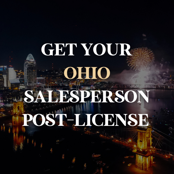 Ohio Salesperson Post-License