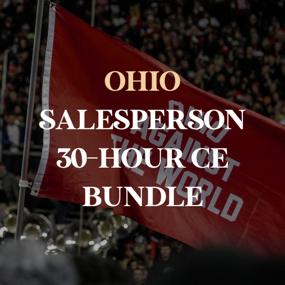 Ohio Salesperson CE Bundle